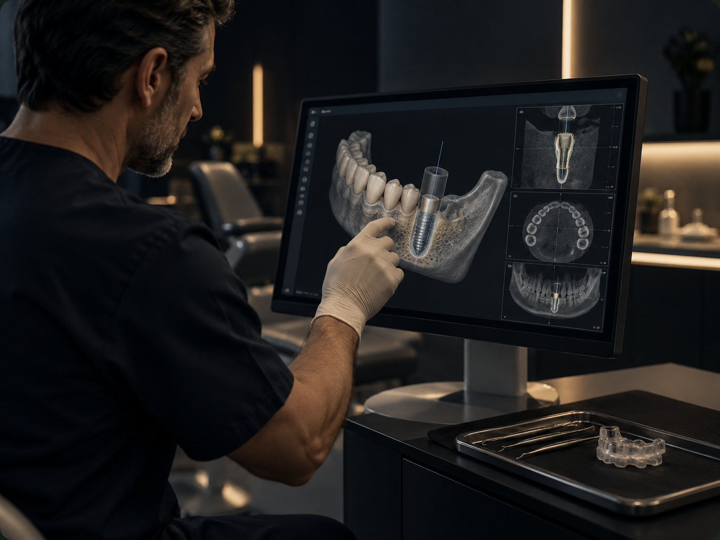 la precision du praticien